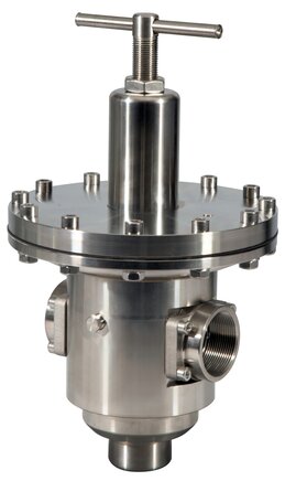 Exemplary representation: Stainless steel pressure regulator (1.4404)